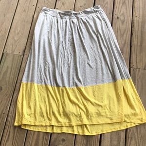 EF silk modal blend maxi skirt